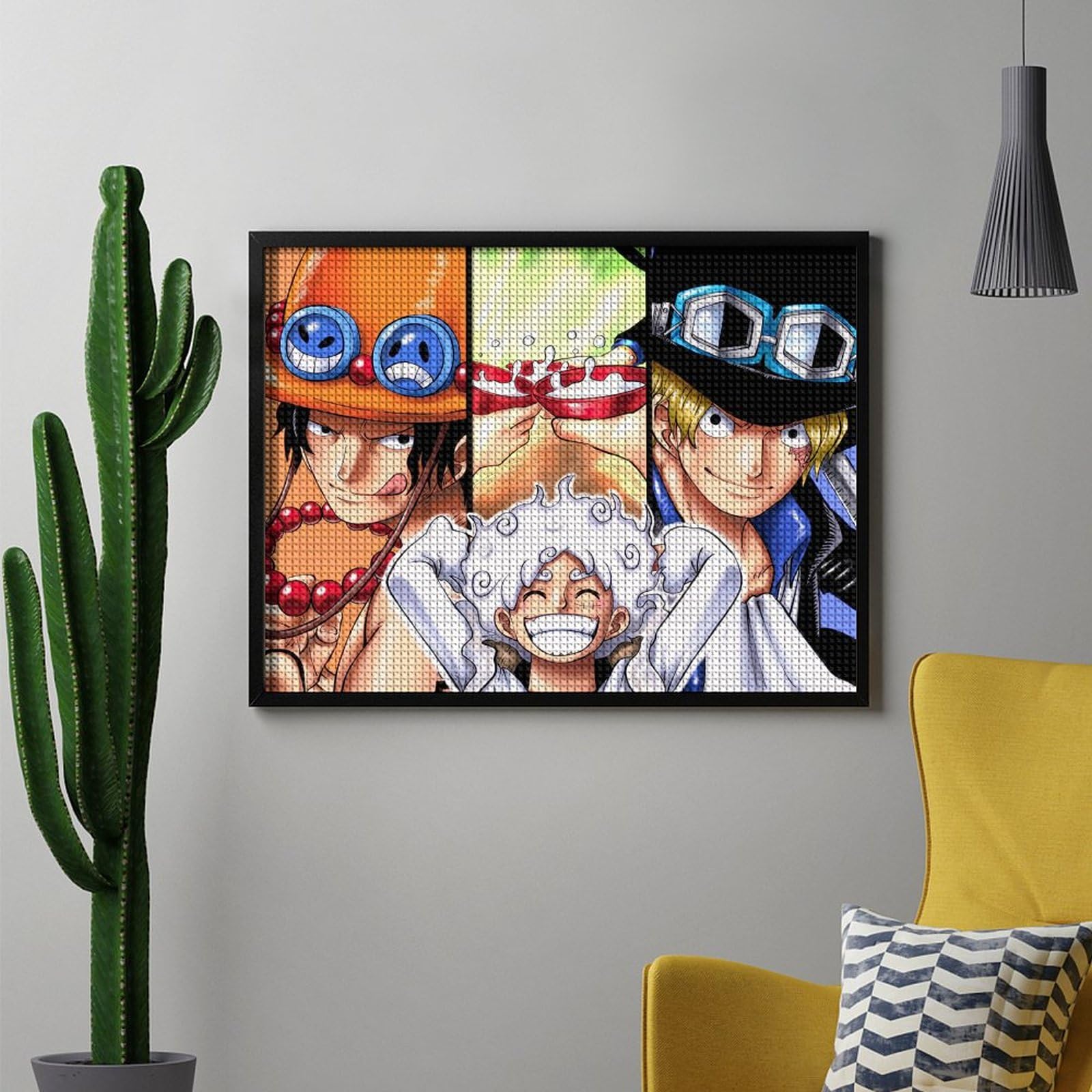 Amazon.co.jp: 60×80cm ダイヤモンドアート ONE PIECE ワンピース